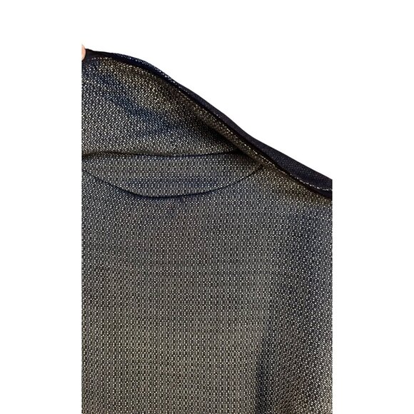 Maurices Womens Lg Ruffled Shawl Collar Belted Blazer Fairy Whimsy Sophisticated - Picture 6 of 7